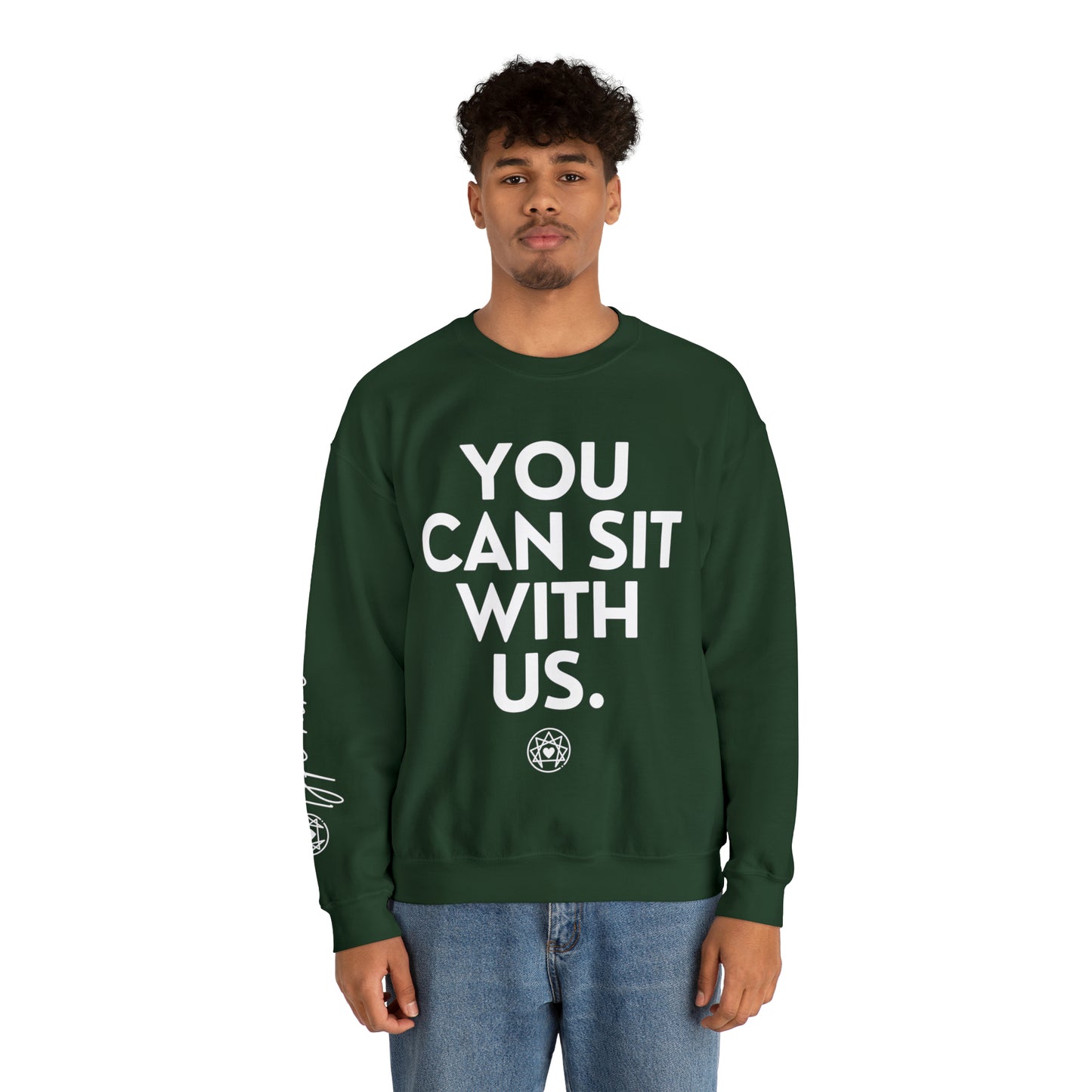 Enneagram Nine | You Can Sit With Us | Crewneck Sweatshirt