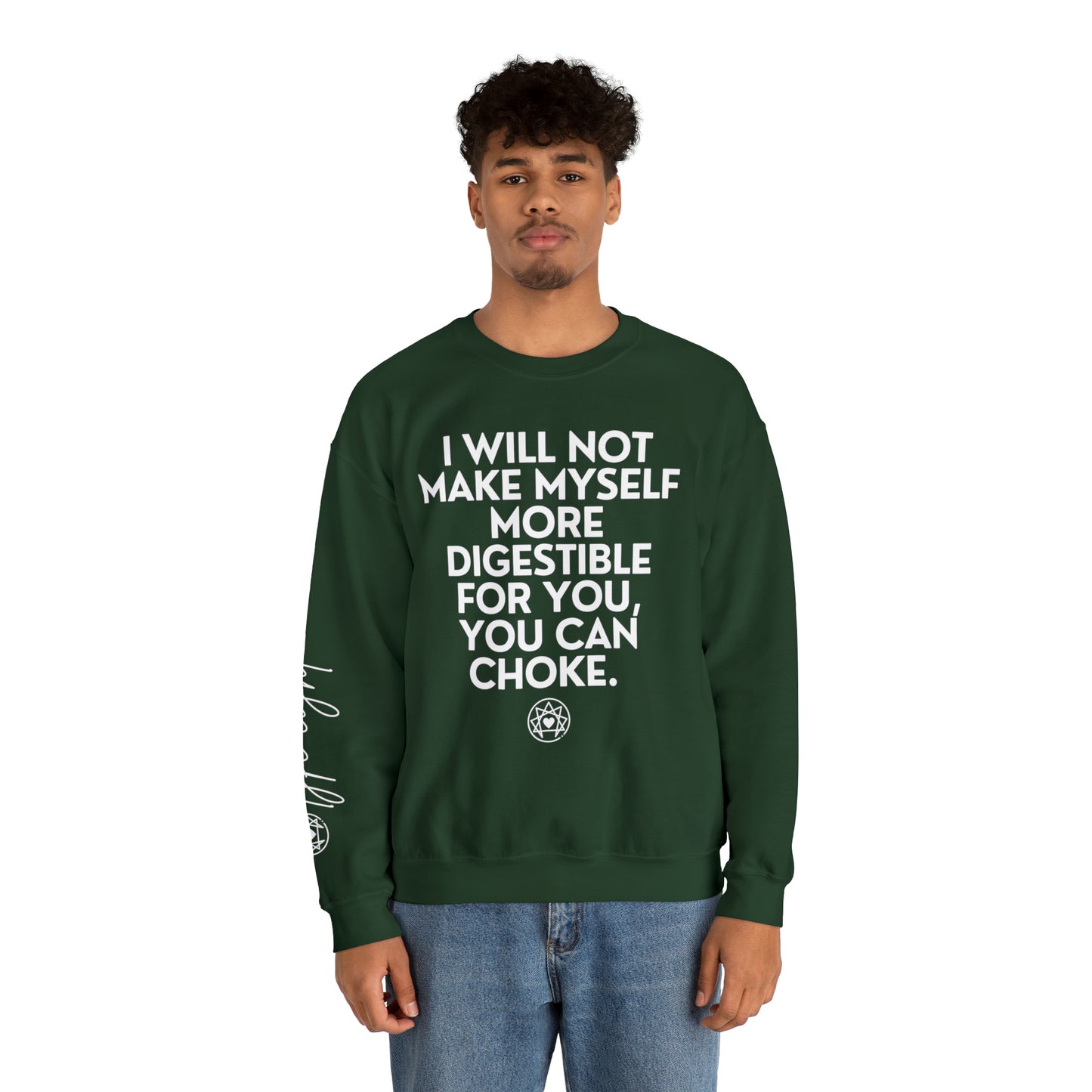 Enneagram Eight | You Can Choke | Crewneck Sweatshirt