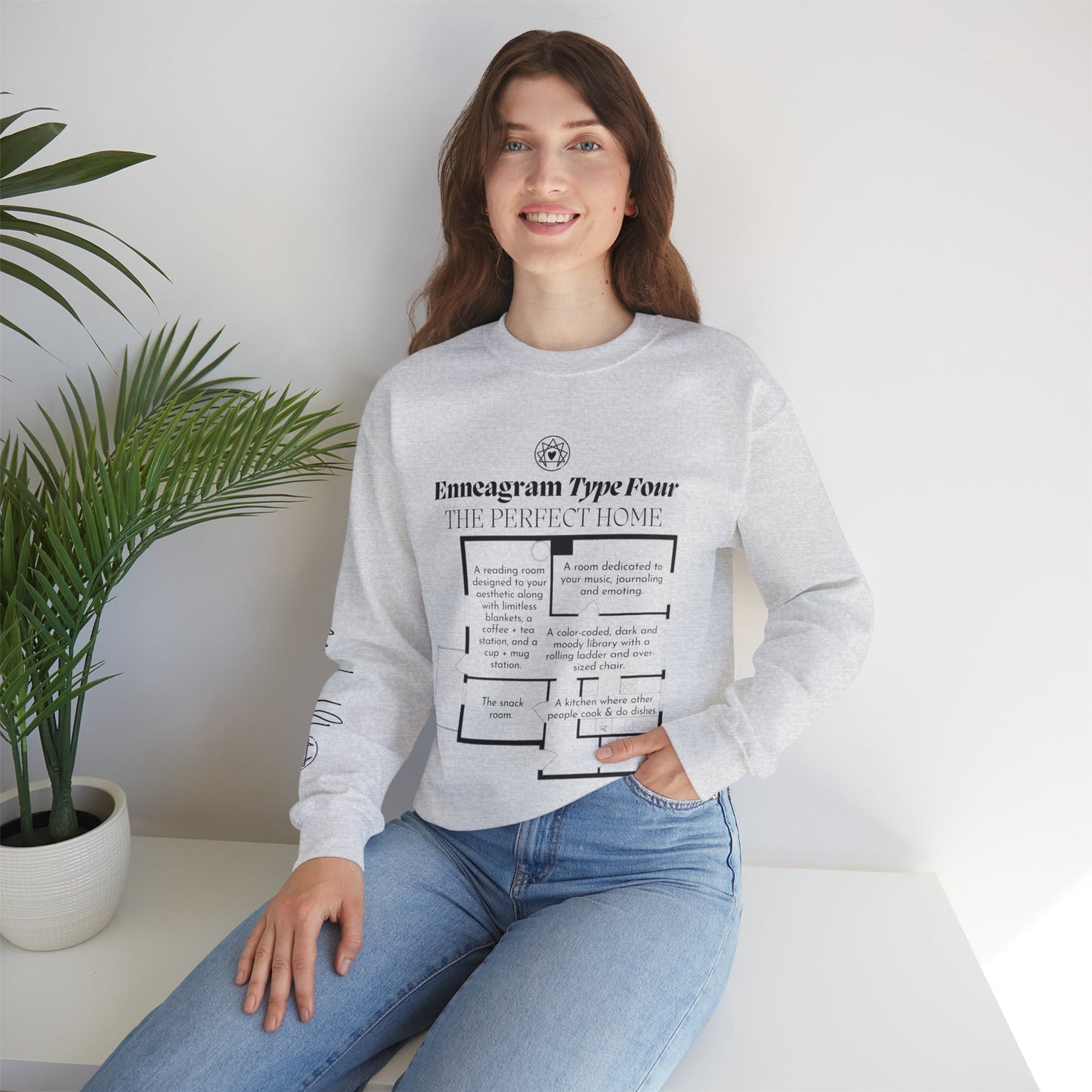 Enneagram Four | Ideal Home Sweatshirt
