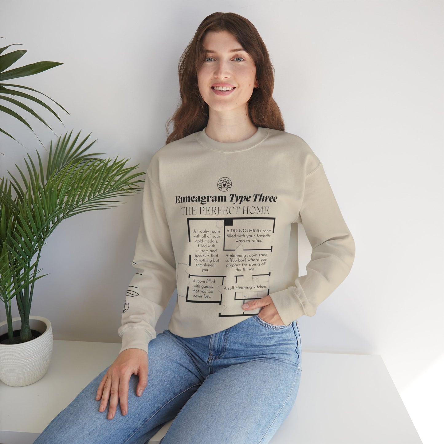 Enneagram Three | Ideal Home Sweatshirt