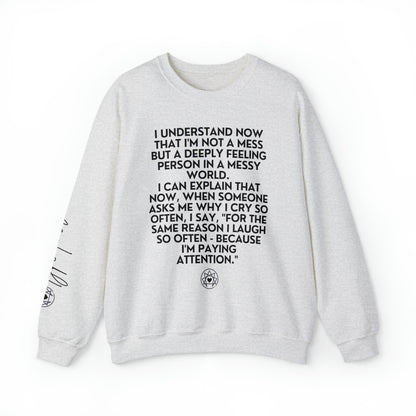 Enneagram Four | Paying Attention | Crewneck Sweatshirt