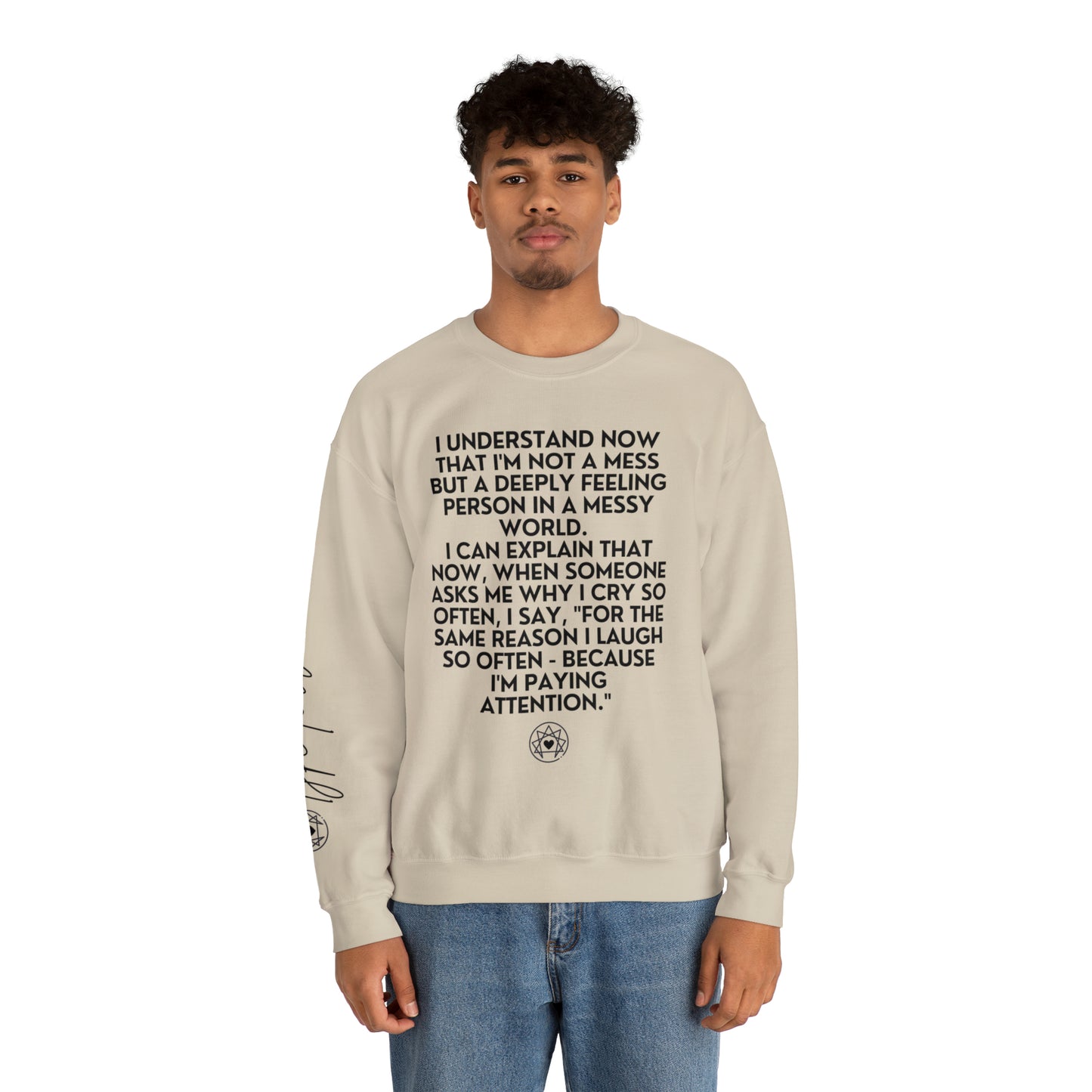 Enneagram Four | Paying Attention | Crewneck Sweatshirt