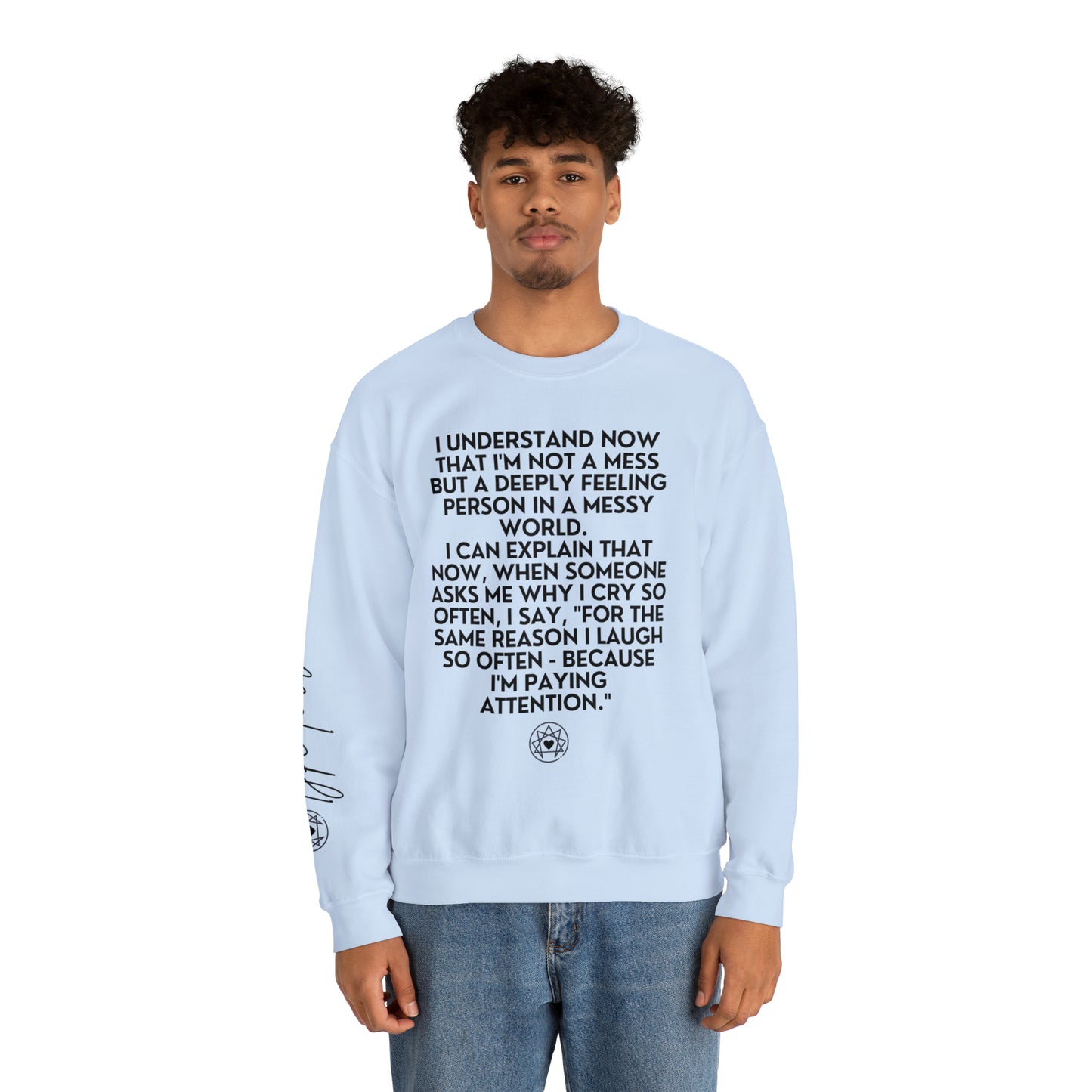 Enneagram Four | Paying Attention | Crewneck Sweatshirt