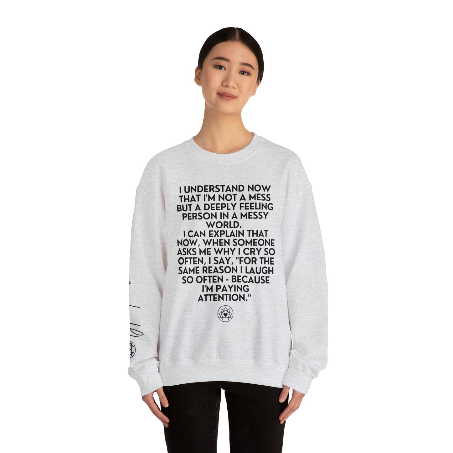 Enneagram Four | Paying Attention | Crewneck Sweatshirt