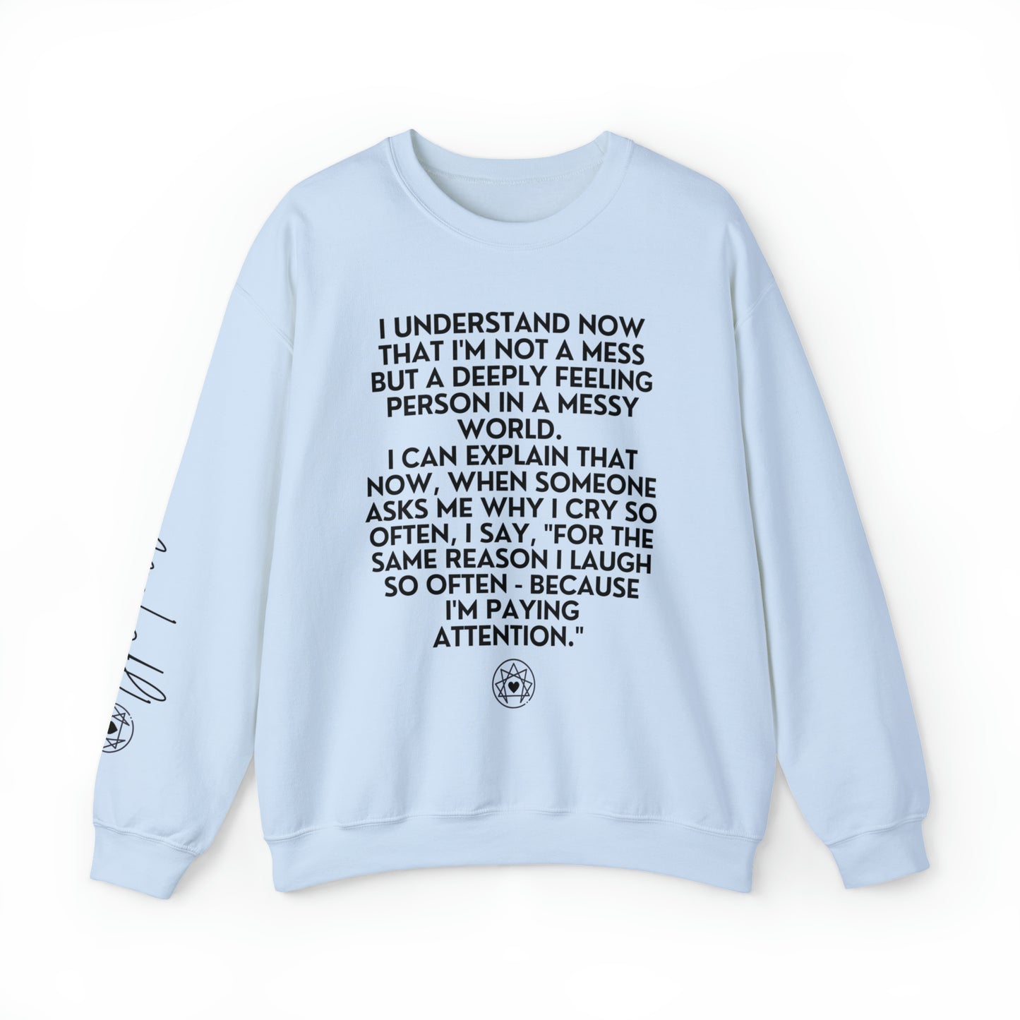 Enneagram Four | Paying Attention | Crewneck Sweatshirt