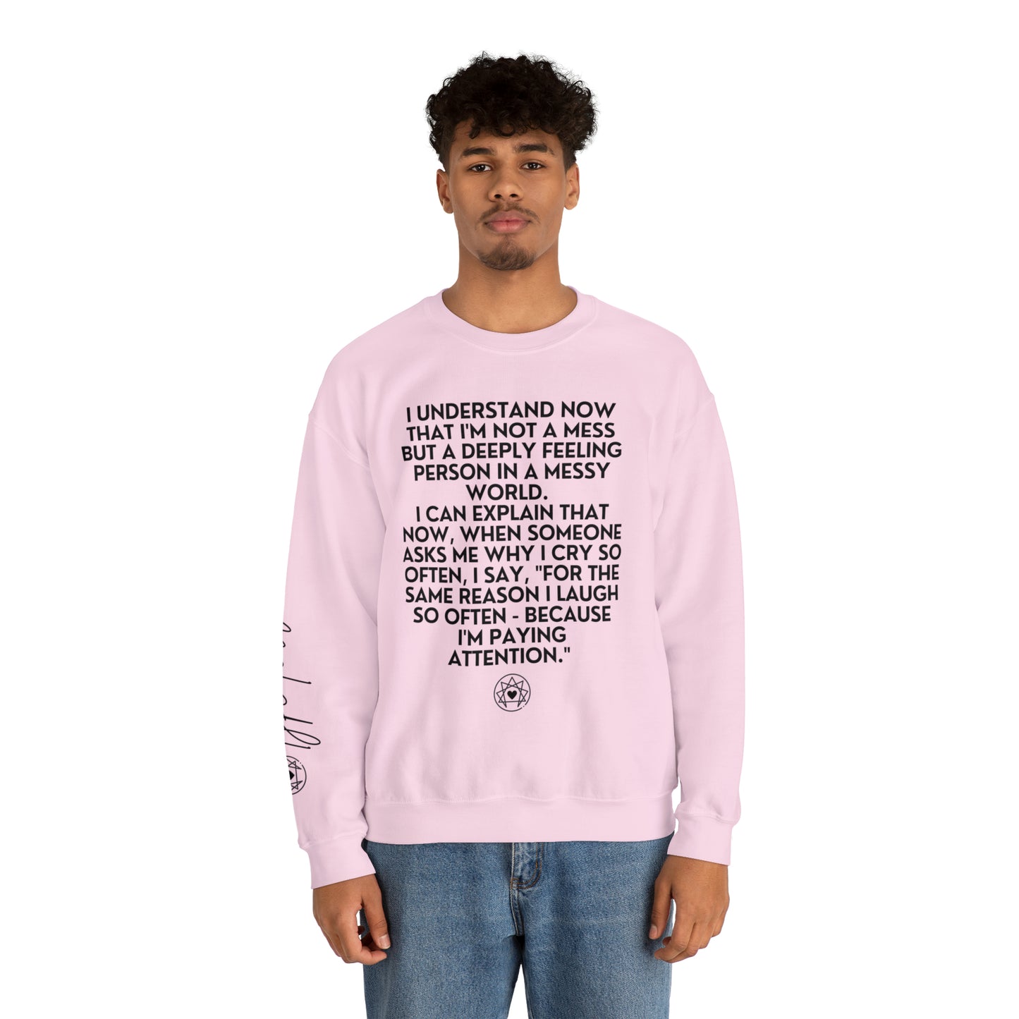 Enneagram Four | Paying Attention | Crewneck Sweatshirt