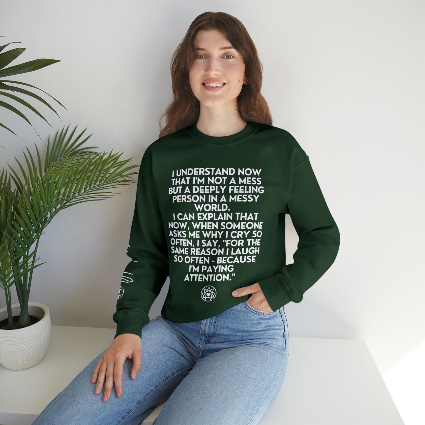 Enneagram Four | Paying Attention | Crewneck Sweatshirt