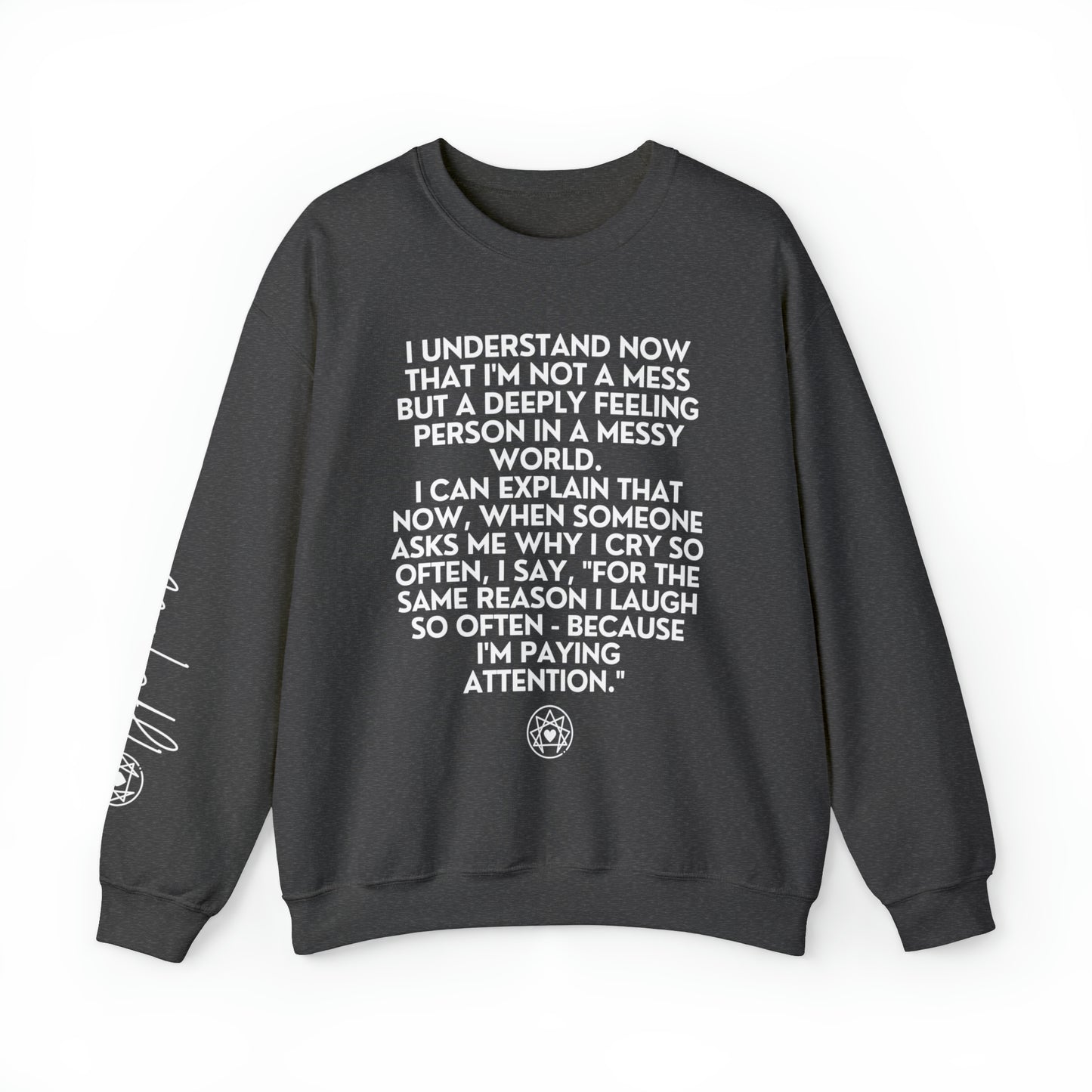 Enneagram Four | Paying Attention | Crewneck Sweatshirt