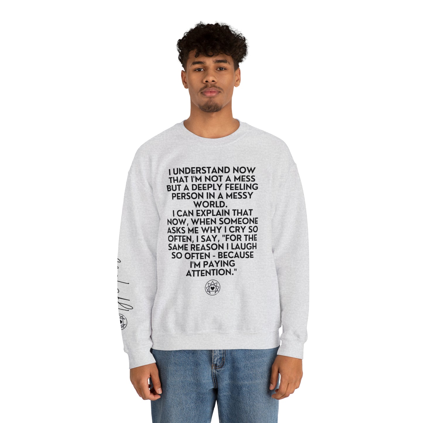Enneagram Four | Paying Attention | Crewneck Sweatshirt