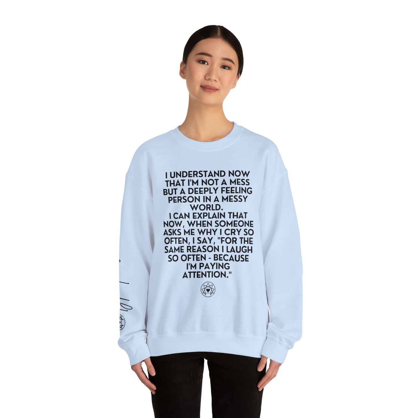 Enneagram Four | Paying Attention | Crewneck Sweatshirt