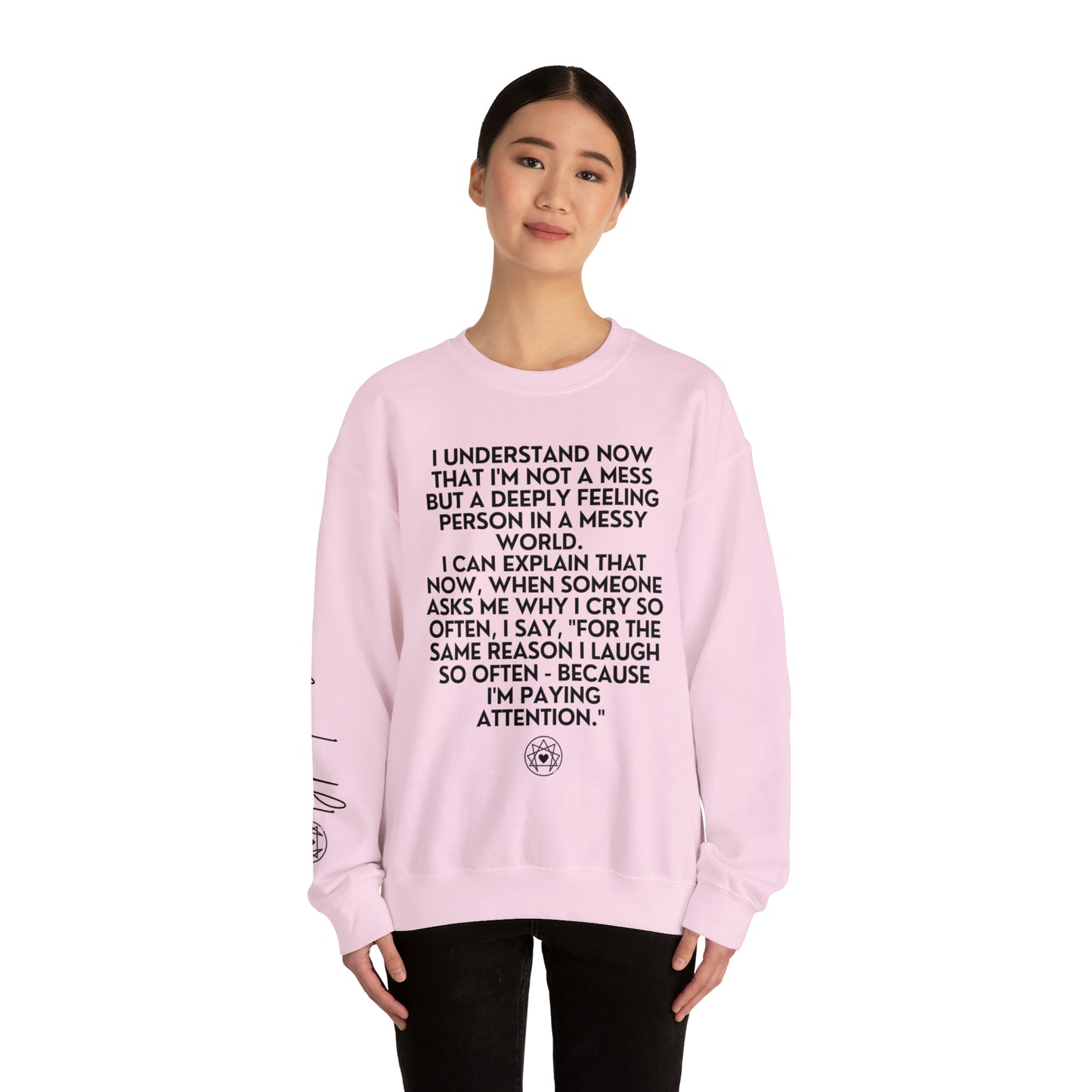 Enneagram Four | Paying Attention | Crewneck Sweatshirt