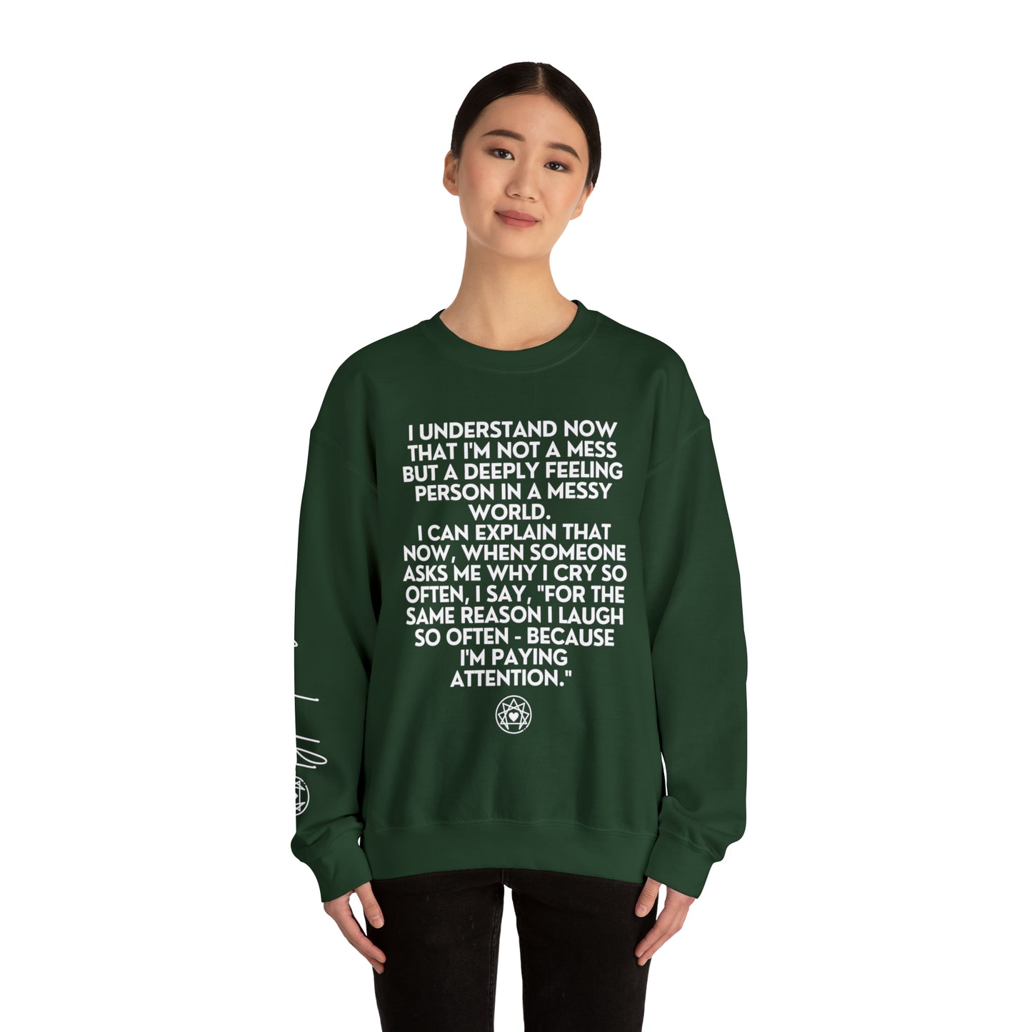 Enneagram Four | Paying Attention | Crewneck Sweatshirt
