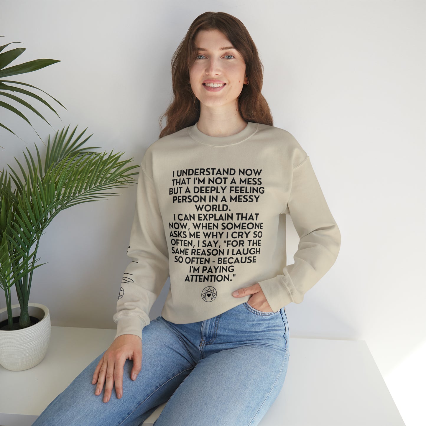 Enneagram Four | Paying Attention | Crewneck Sweatshirt