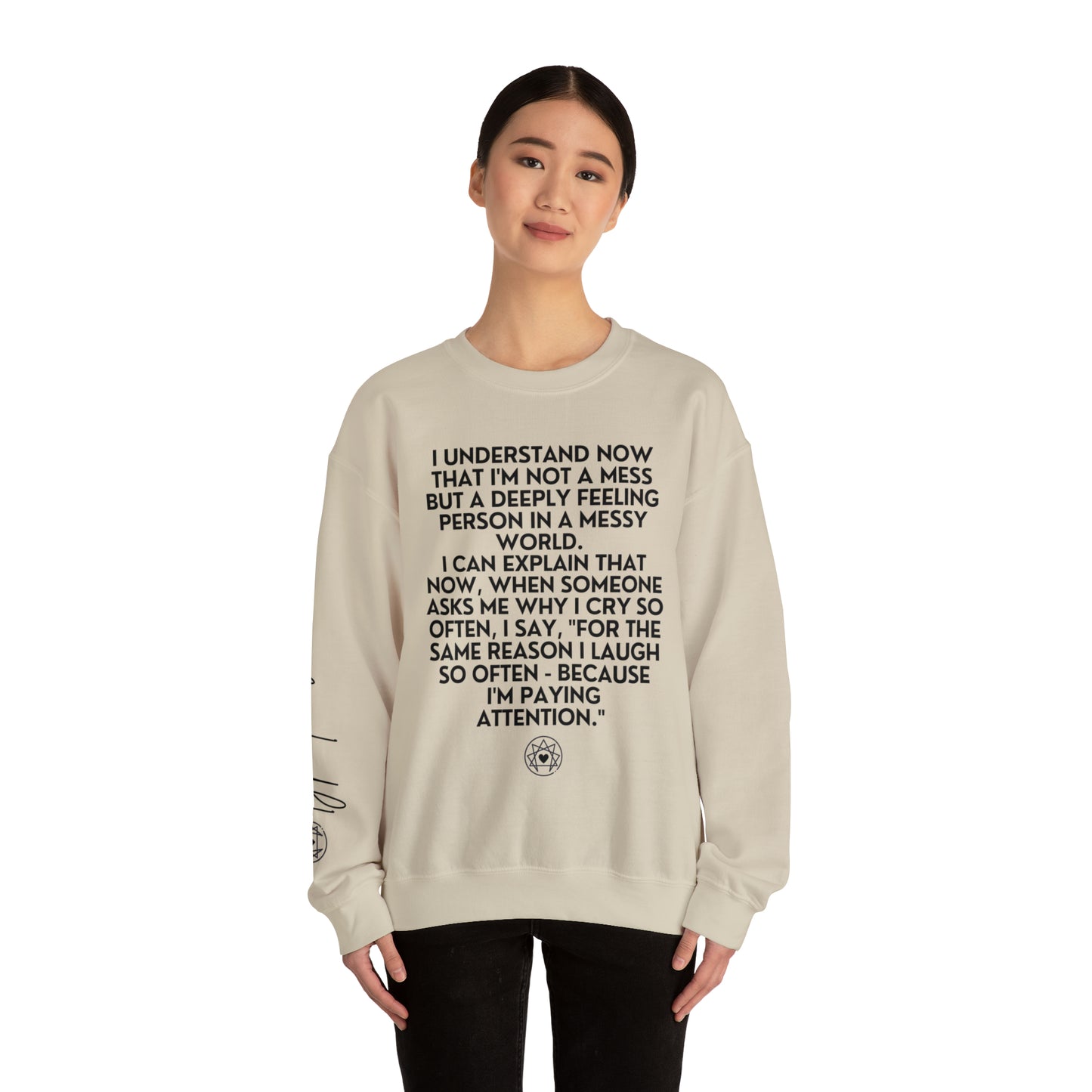 Enneagram Four | Paying Attention | Crewneck Sweatshirt
