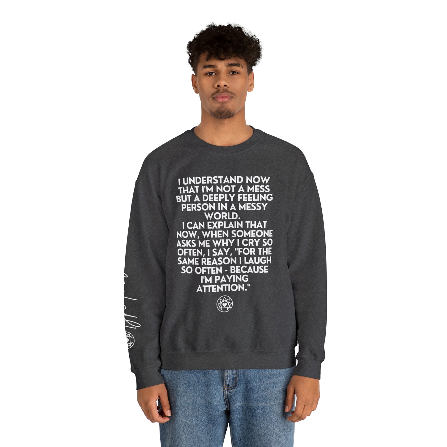 Enneagram Four | Paying Attention | Crewneck Sweatshirt