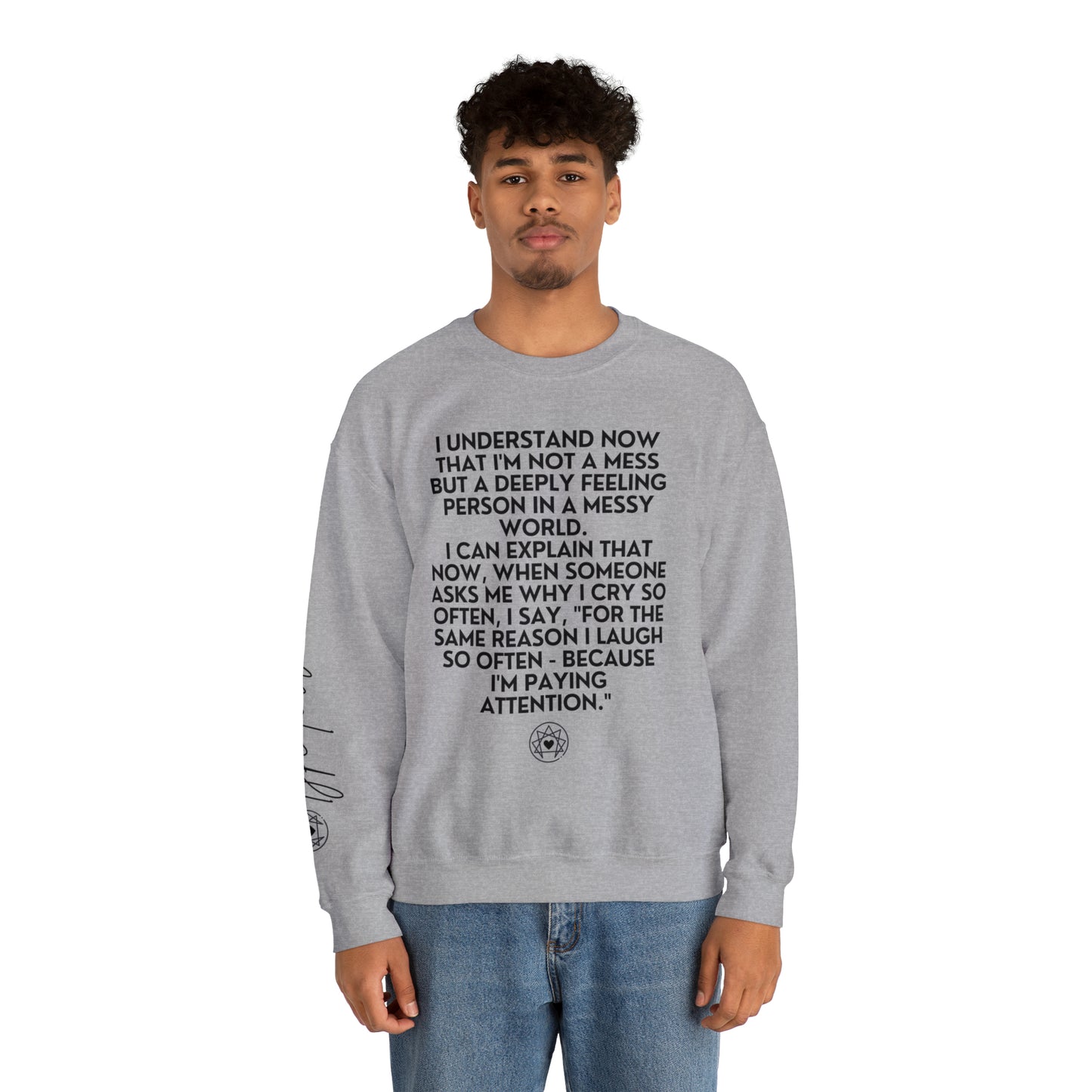 Enneagram Four | Paying Attention | Crewneck Sweatshirt