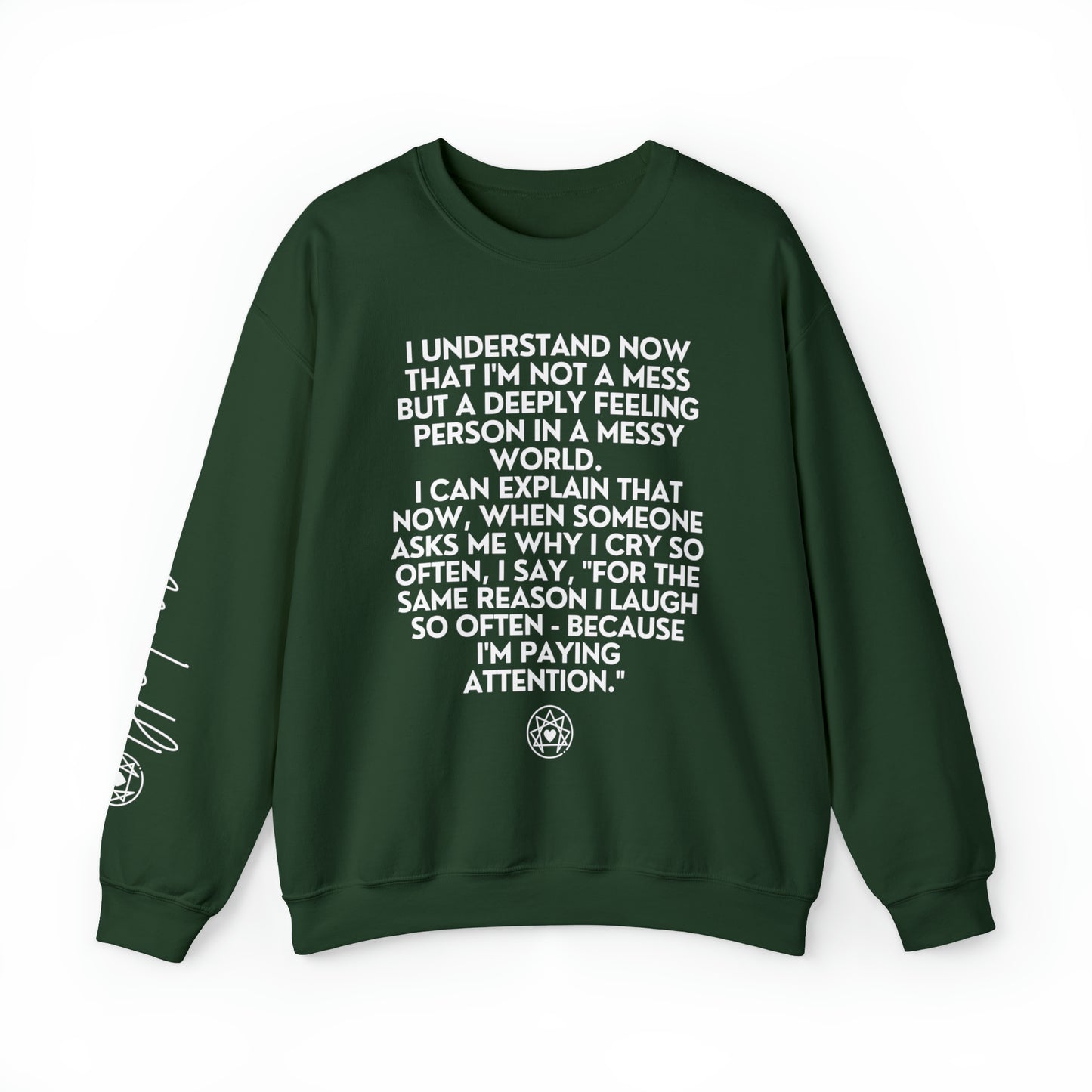 Enneagram Four | Paying Attention | Crewneck Sweatshirt