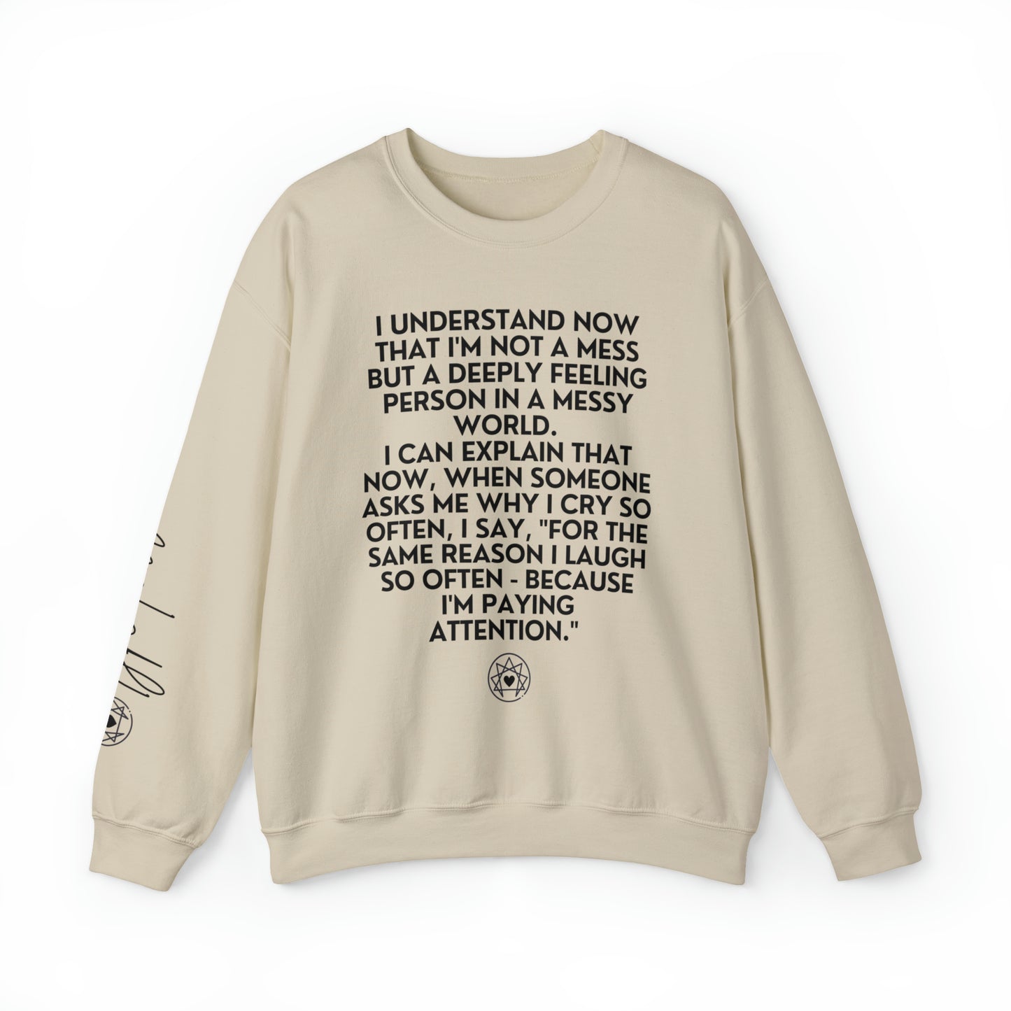 Enneagram Four | Paying Attention | Crewneck Sweatshirt