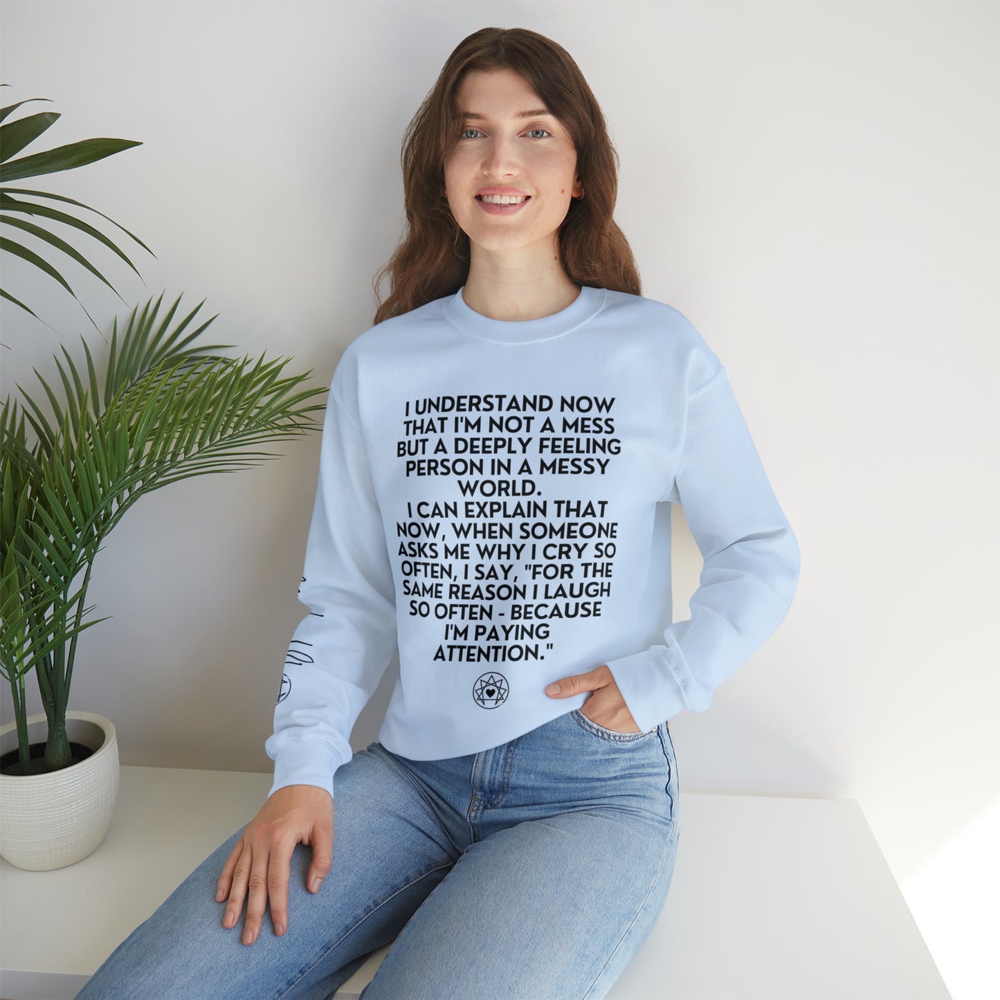 Enneagram Four | Paying Attention | Crewneck Sweatshirt